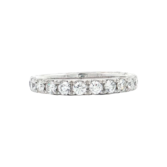 White Gold Diamond Wedding Band
