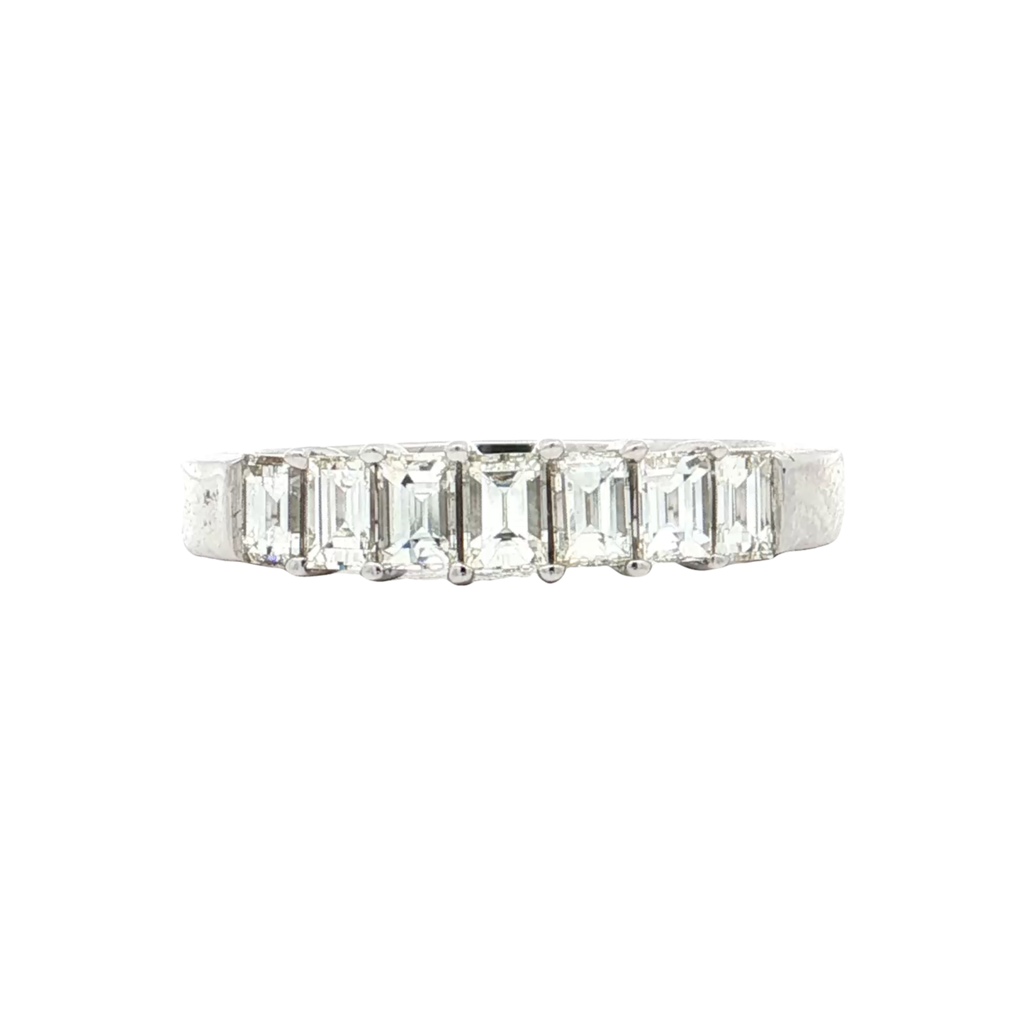 White Gold Diamond Wedding Band