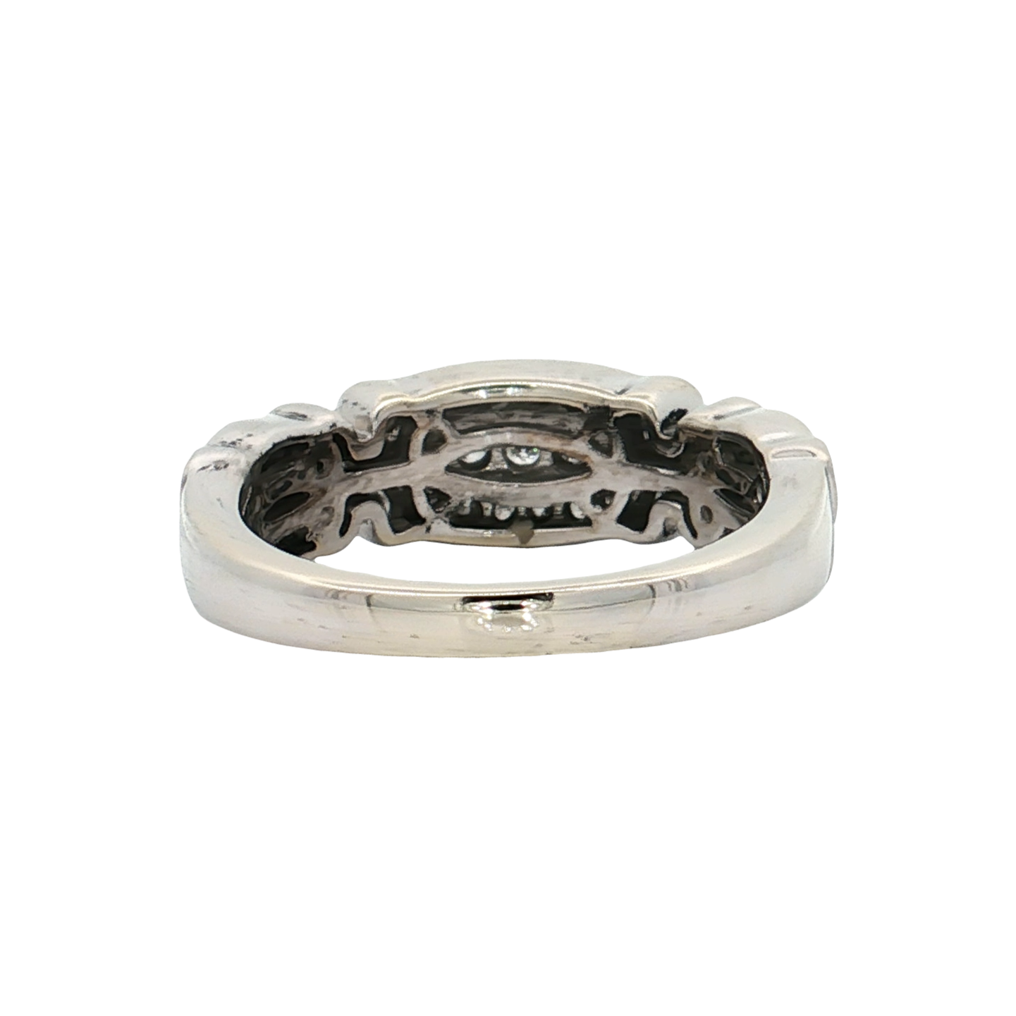 White Gold Diamond Fashion Ring