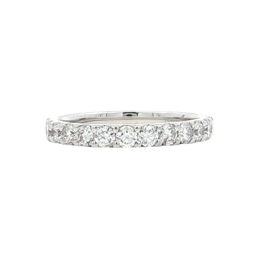 White Gold Diamond Wedding Band