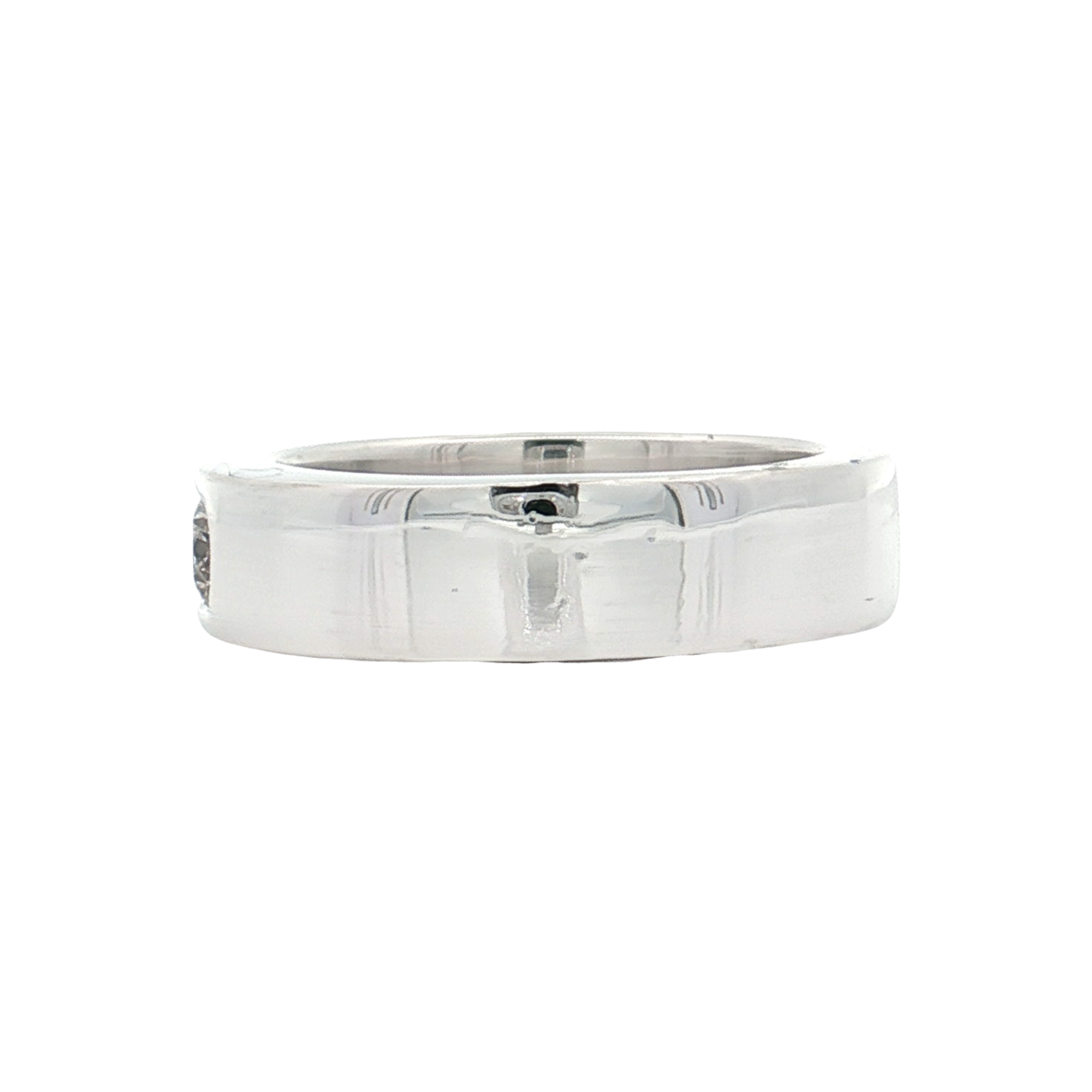 White Gold Diamond Wedding Band
