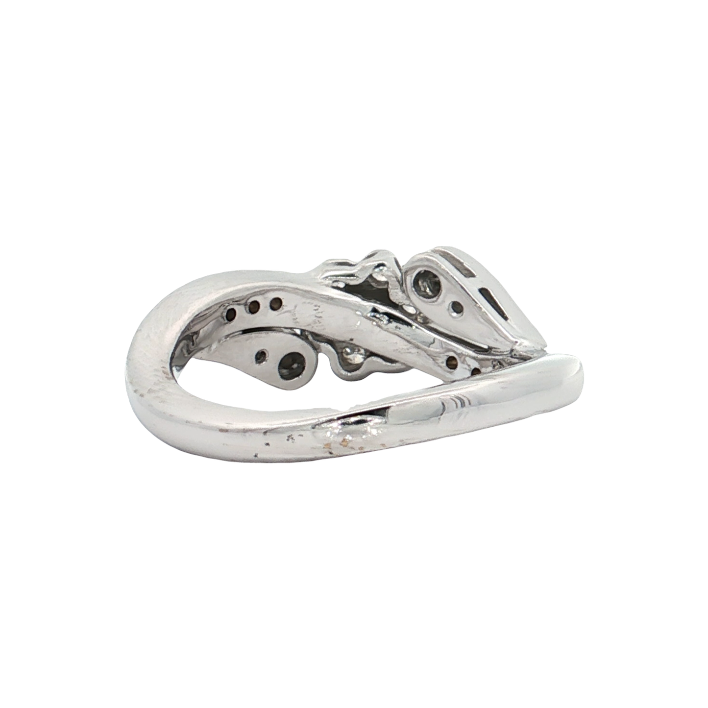White Gold Diamond Fashion Ring