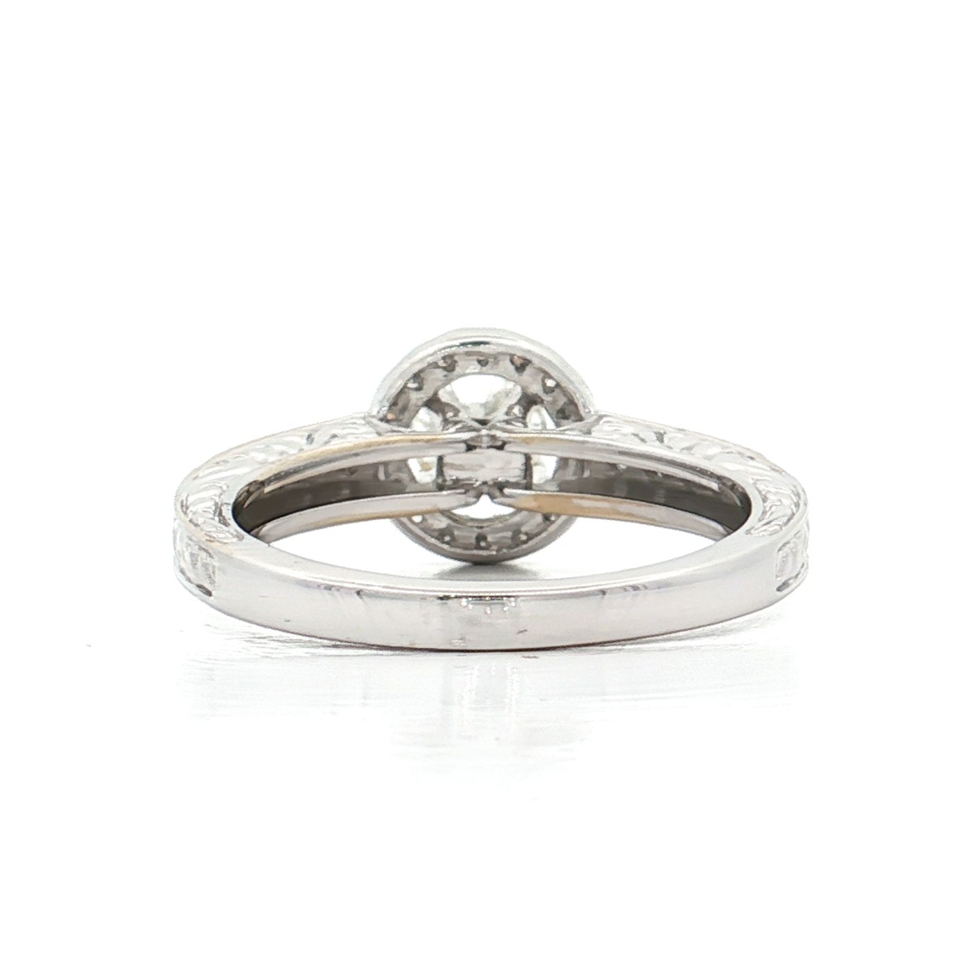 White Gold diamond Bridal Ring