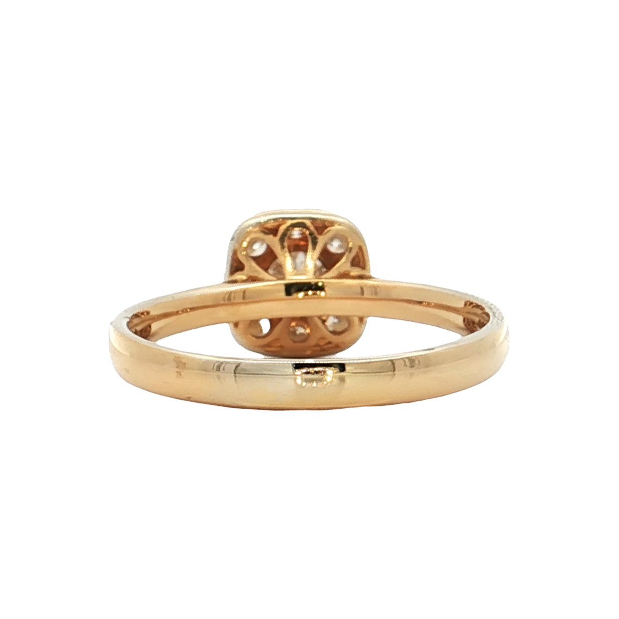 Yellow Gold Diamond Bridal Ring