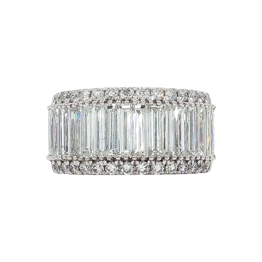 White Gold Diamond Fashion Ring