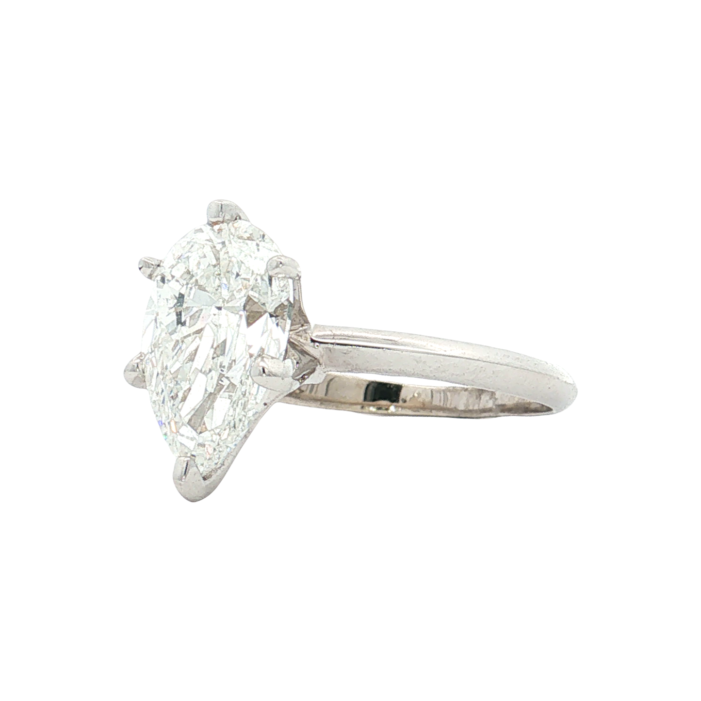 White Gold Lab-Diamond Ring