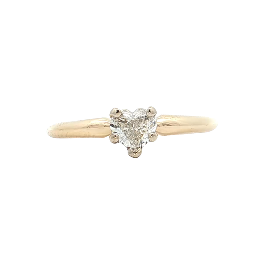 Yellow Gold Diamond Bridal Ring