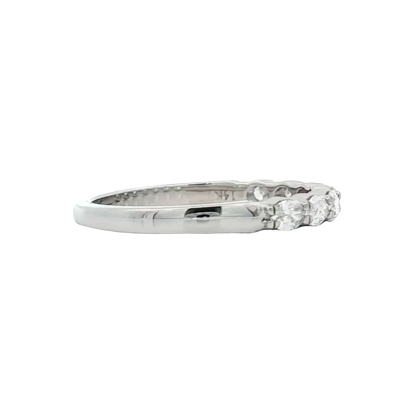White Gold Diamond Wedding Band