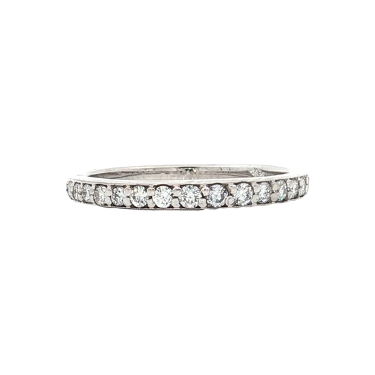 White Gold Diamond Wedding Band