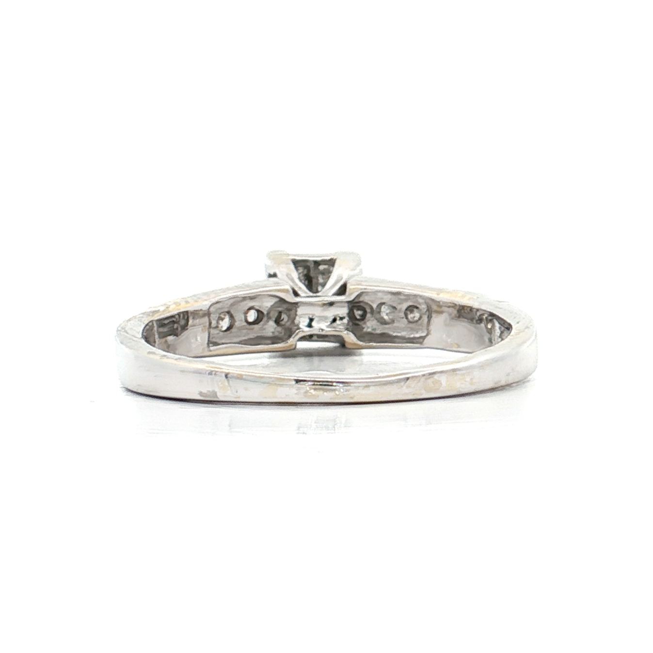 White Gold Diamond Bridal Ring