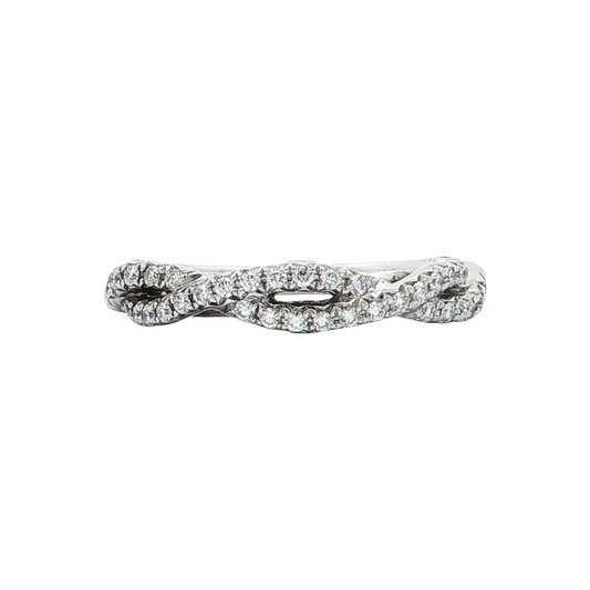 White Gold Diamond Wedding Band
