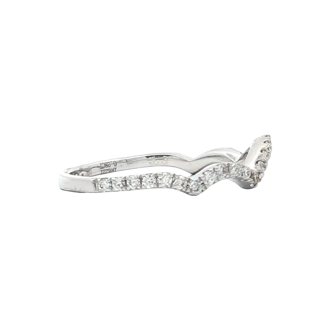 White Gold Diamond Wedding Band