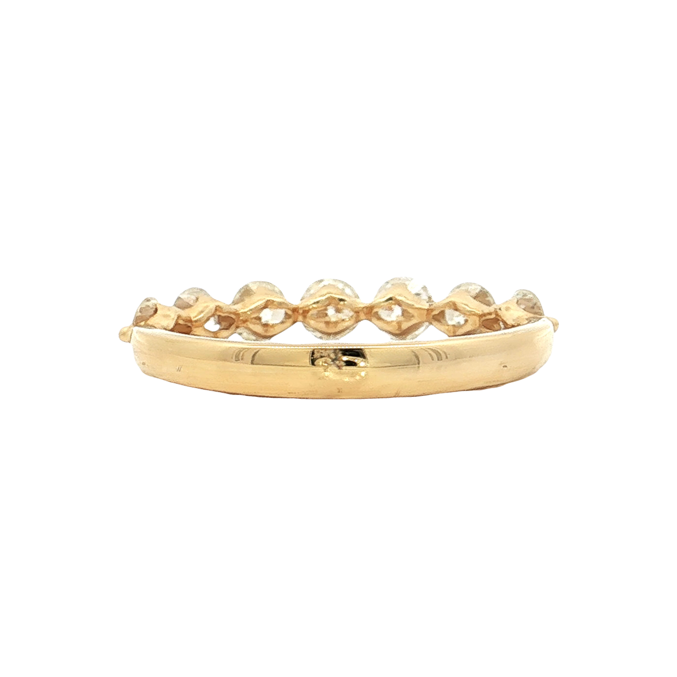 Yellow Gold Diamond Band