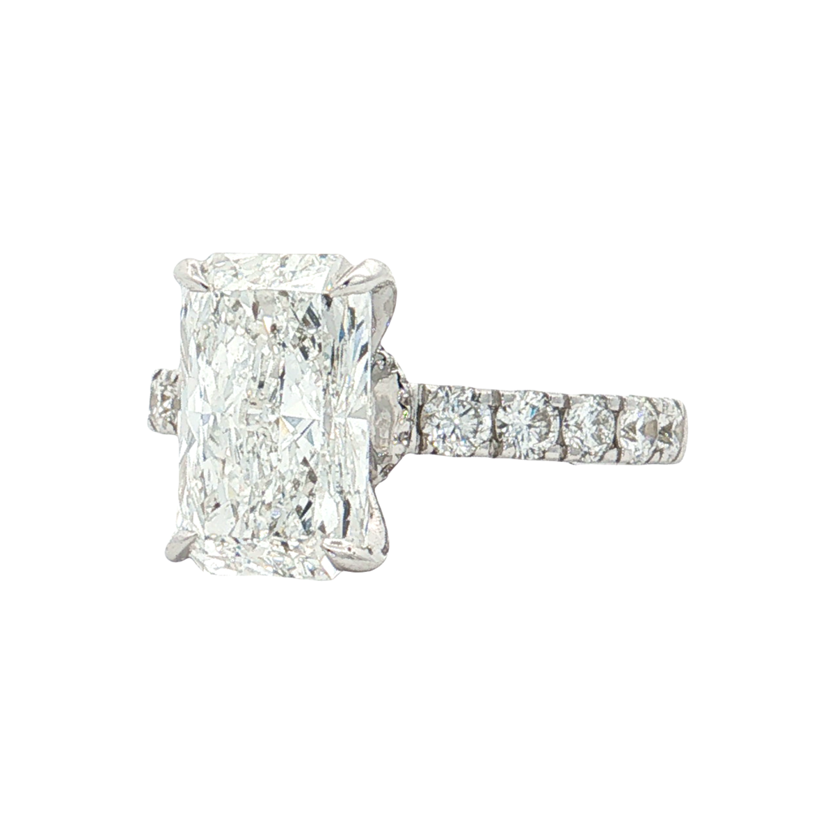 White Gold Lab-Diamond Ring