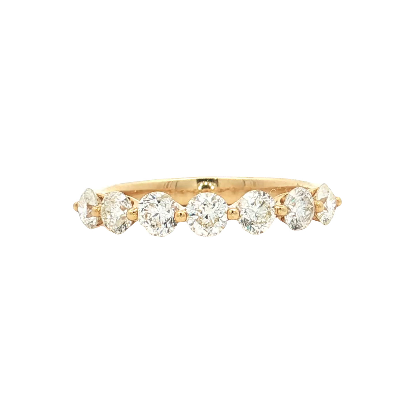 Yellow Gold Diamond Band