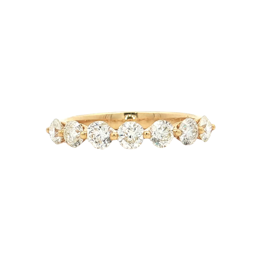 Yellow Gold Diamond Band