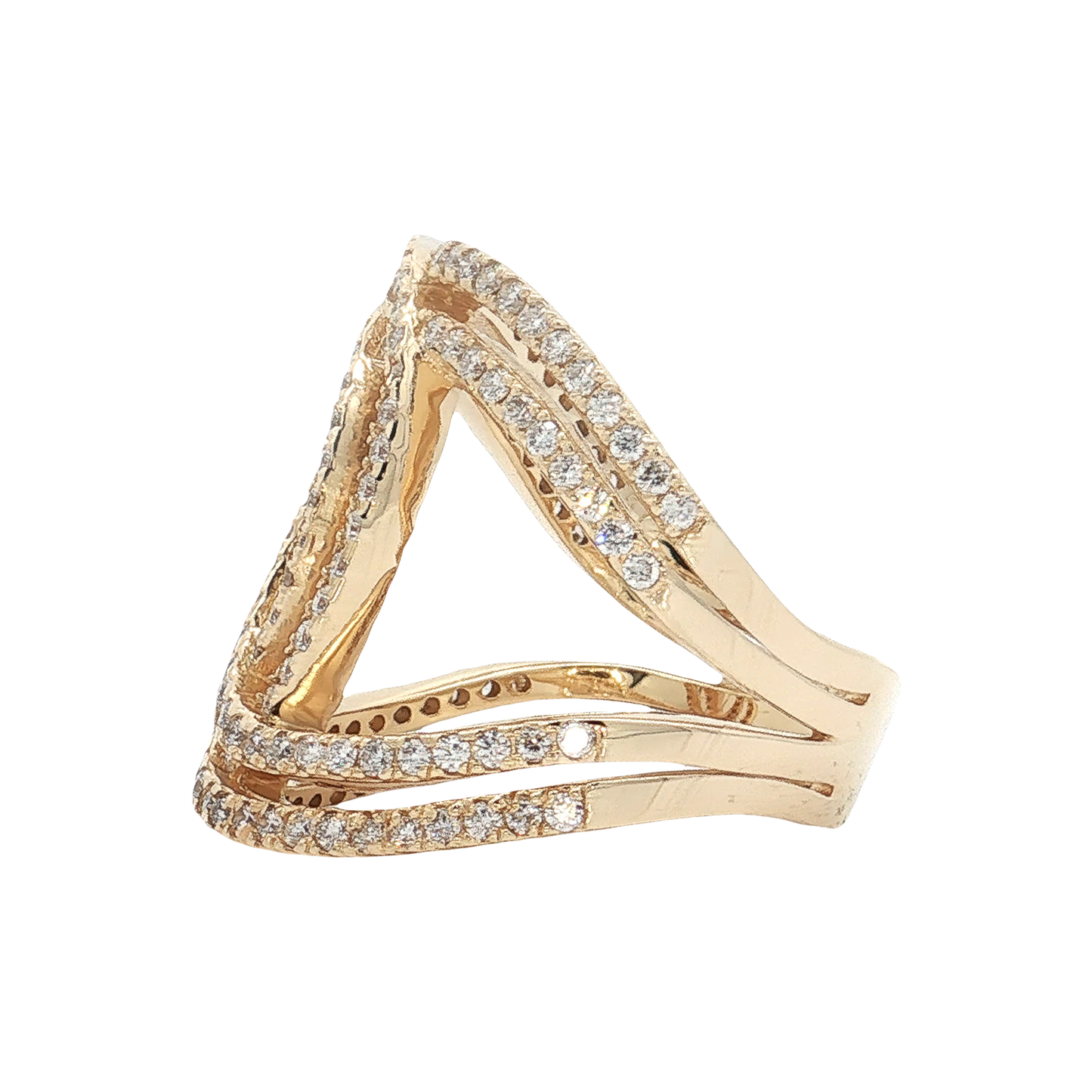 Yellow Gold diamond Fashion Ring