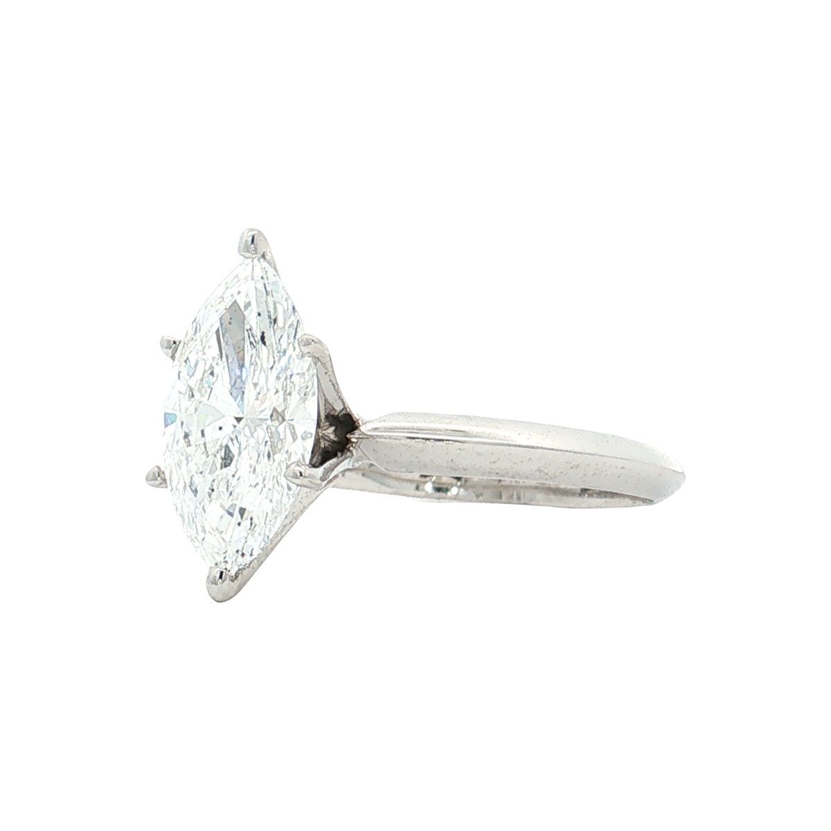 White Gold Lab-Diamond Ring