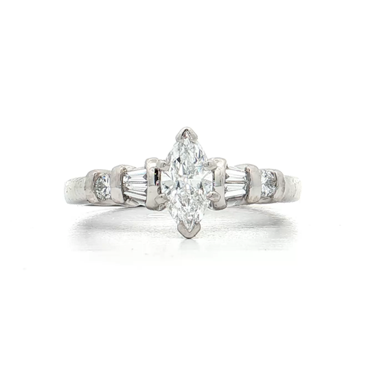 Platinum Diamond Bridal Ring