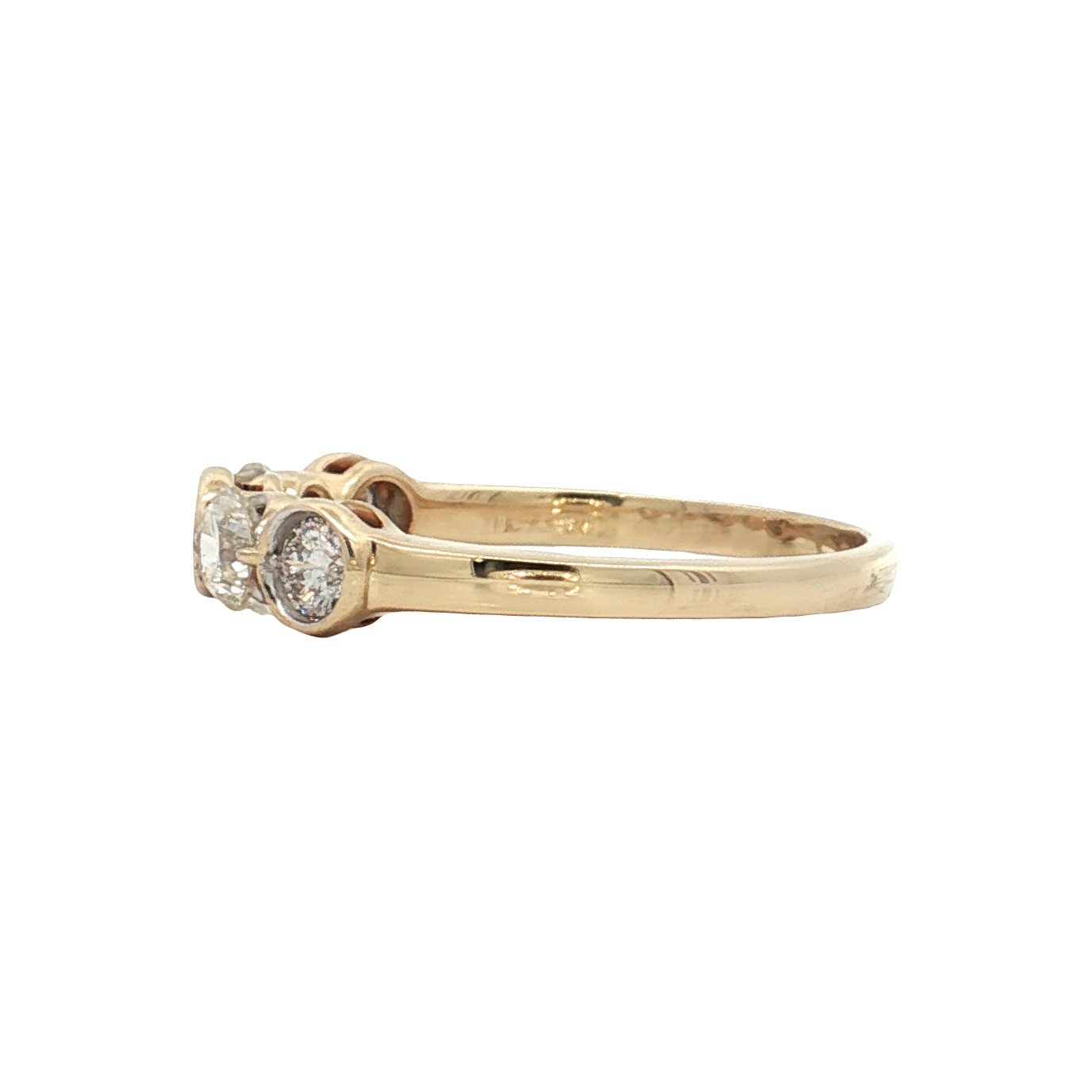 Yellow Gold Diamond Wedding Band
